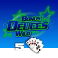 Bonus Deuces Wild 5 Hand - BEERSLOT365