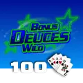 Bonus Deuces Wild 100 Hand - BEERSLOT365